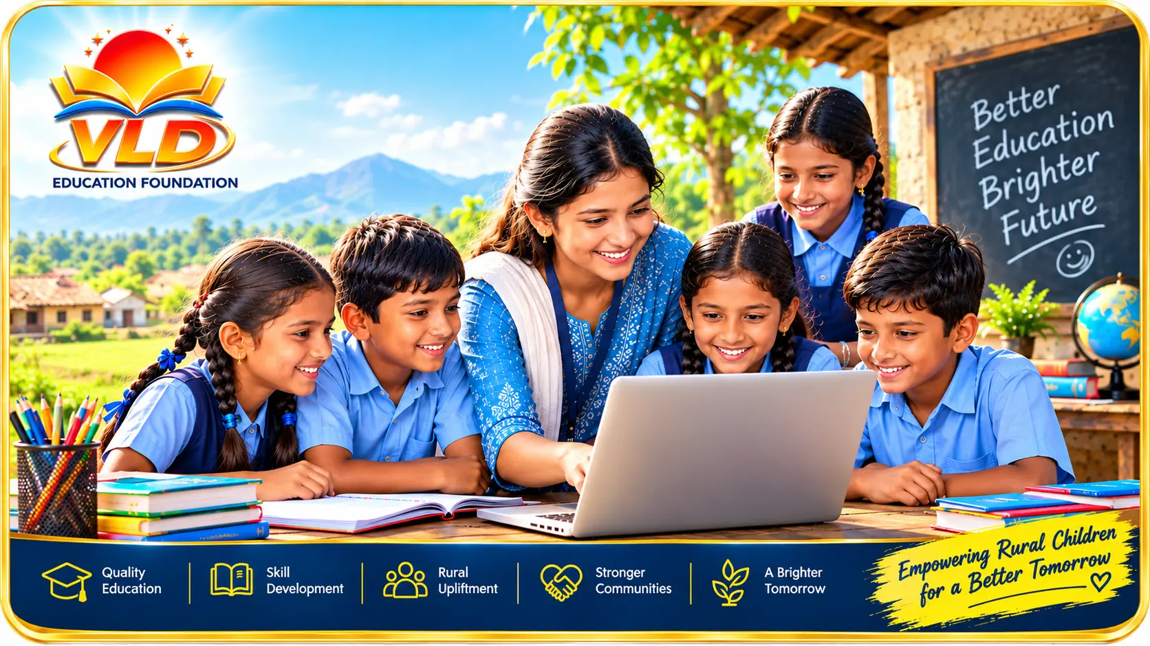 ग्रामीण बालशिक्षणासाठी सक्षम वाटचाल आणि समुदाय परिवर्तनात VLD Education Foundation ची भूमिका